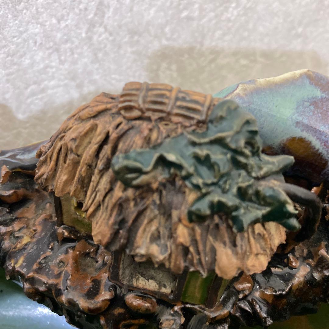 隅田焼大鉢石黒香ニ井上良斎