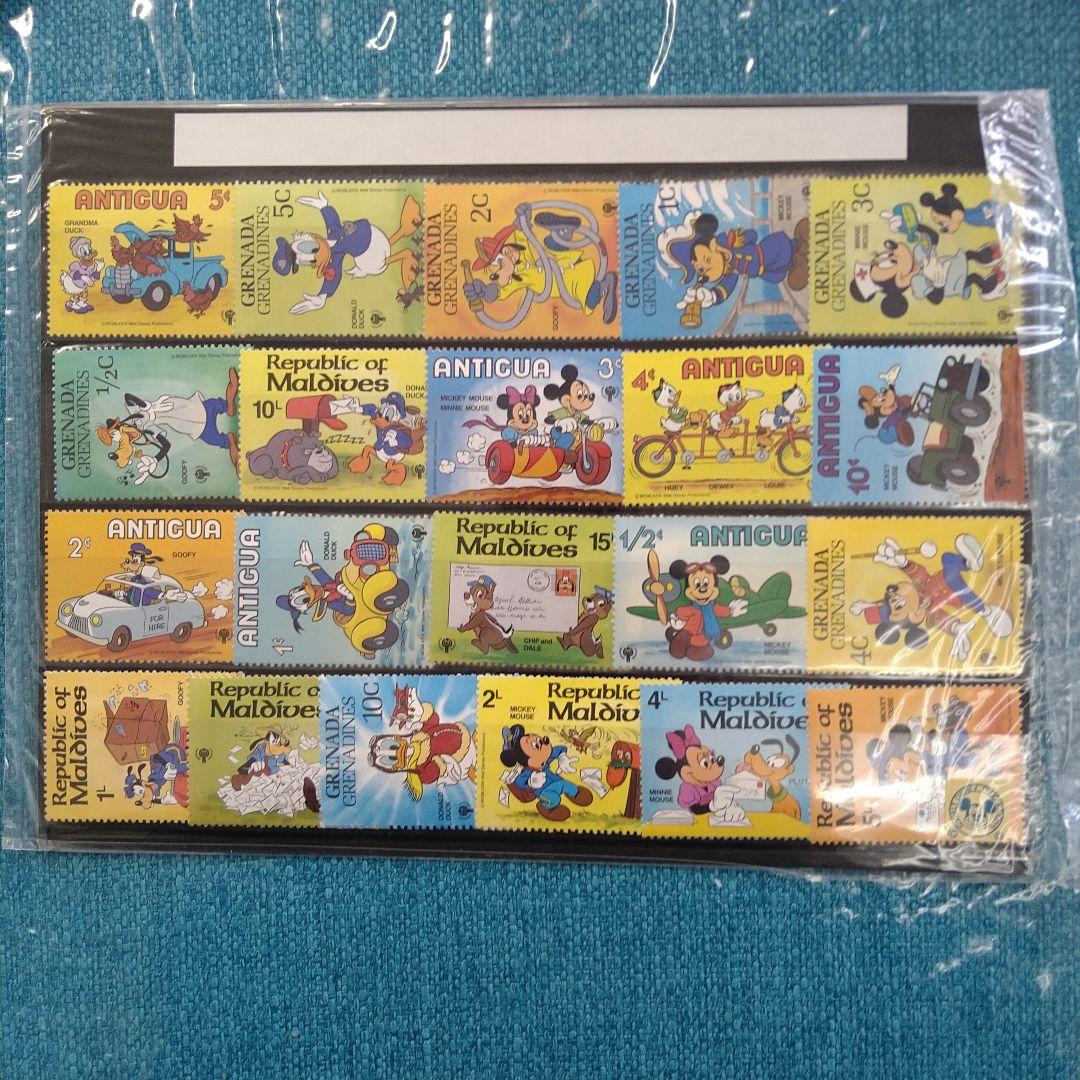ディズニー ミッキー 外国切手 海外切手 古切手 ヴィンテージ