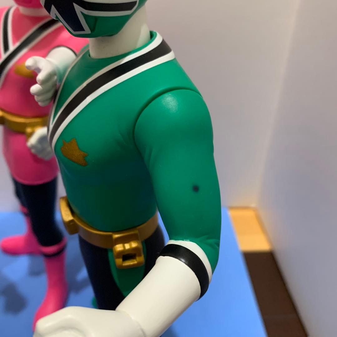 侍戦隊シンケンジャー ビックソフビ人形6体セット 使用品 - メルカリ