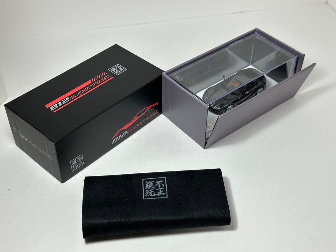 1/64 不正模玩 フェラーリ 812 スーパーファスト グレー - メルカリ