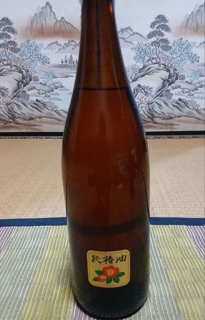 鹿児島県産　椿油　《訳アリ!!》 《1本限定!》　一升瓶　オーガニック　つばき油