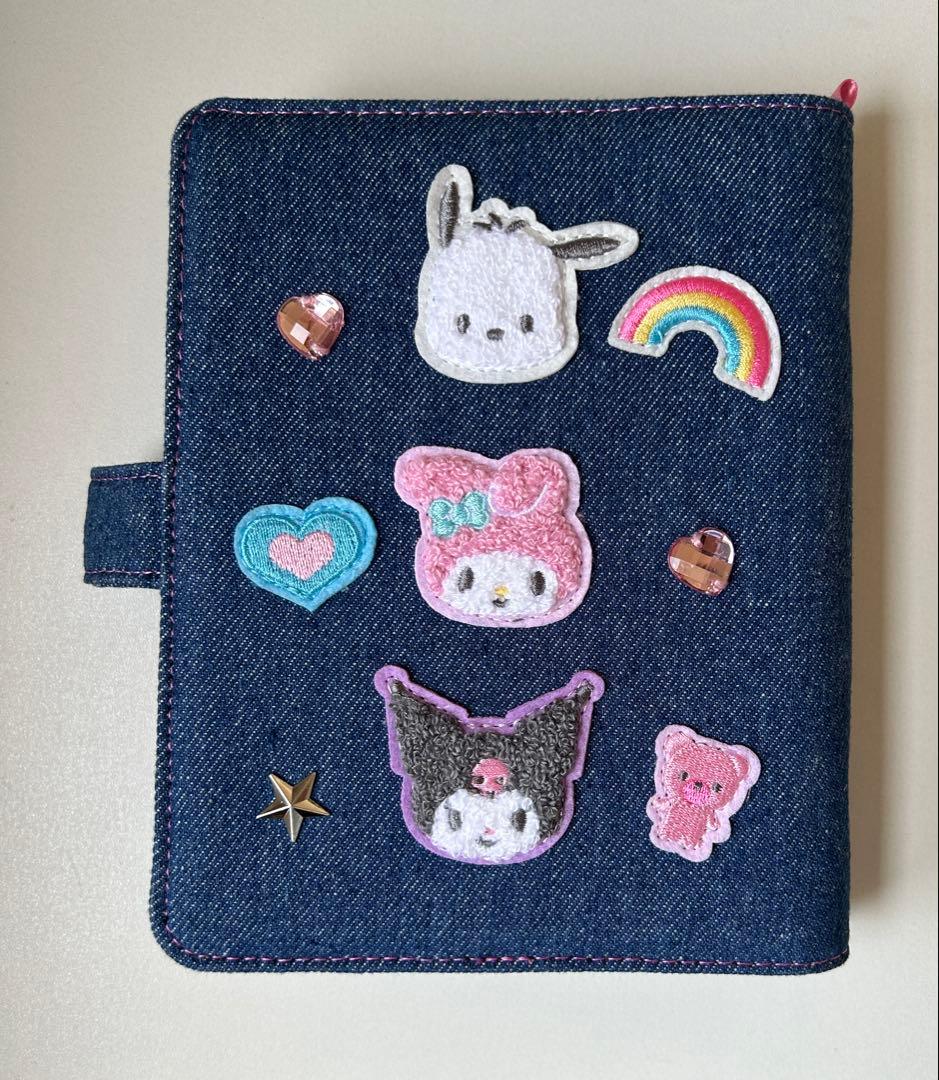 サンリオ デニムワッペン バインダー - メルカリ
