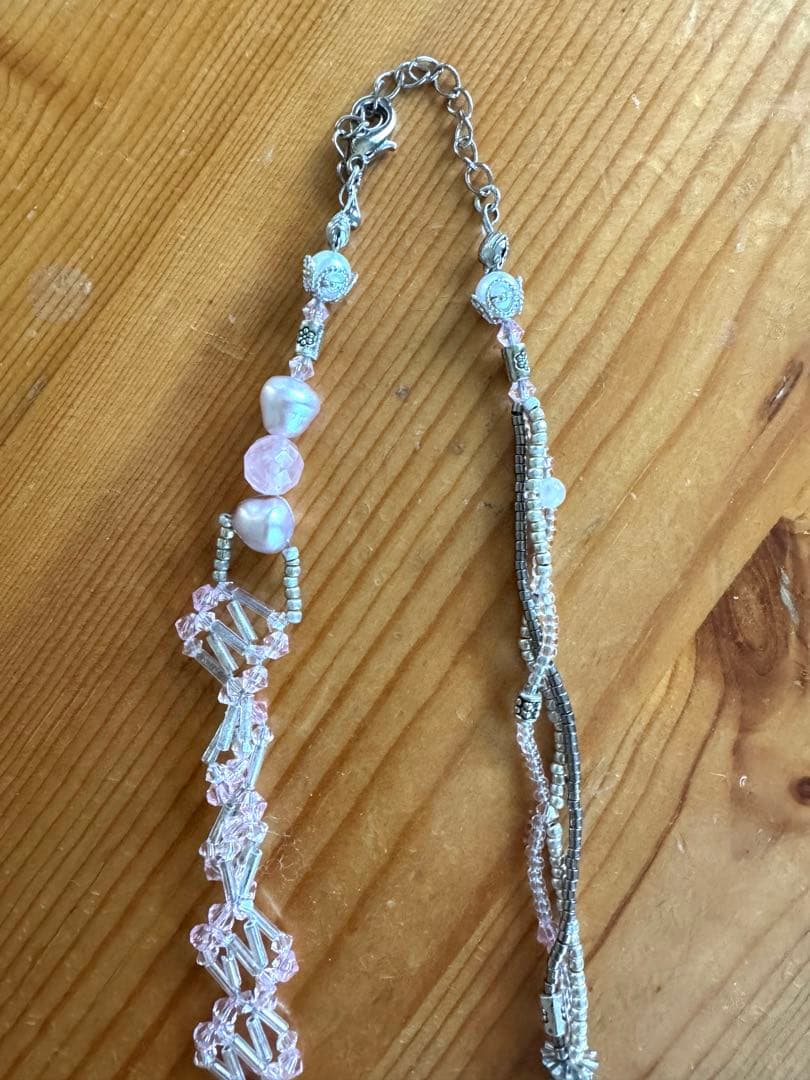 縷縷夢兎⭐︎rurumu:一点物ビーズネックレス 縷縷夢兎⭐︎rurumu:一点物