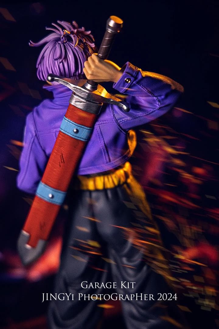 ドラゴンボール 超サイヤ人 未来トランクス フィギュア ガレージキット