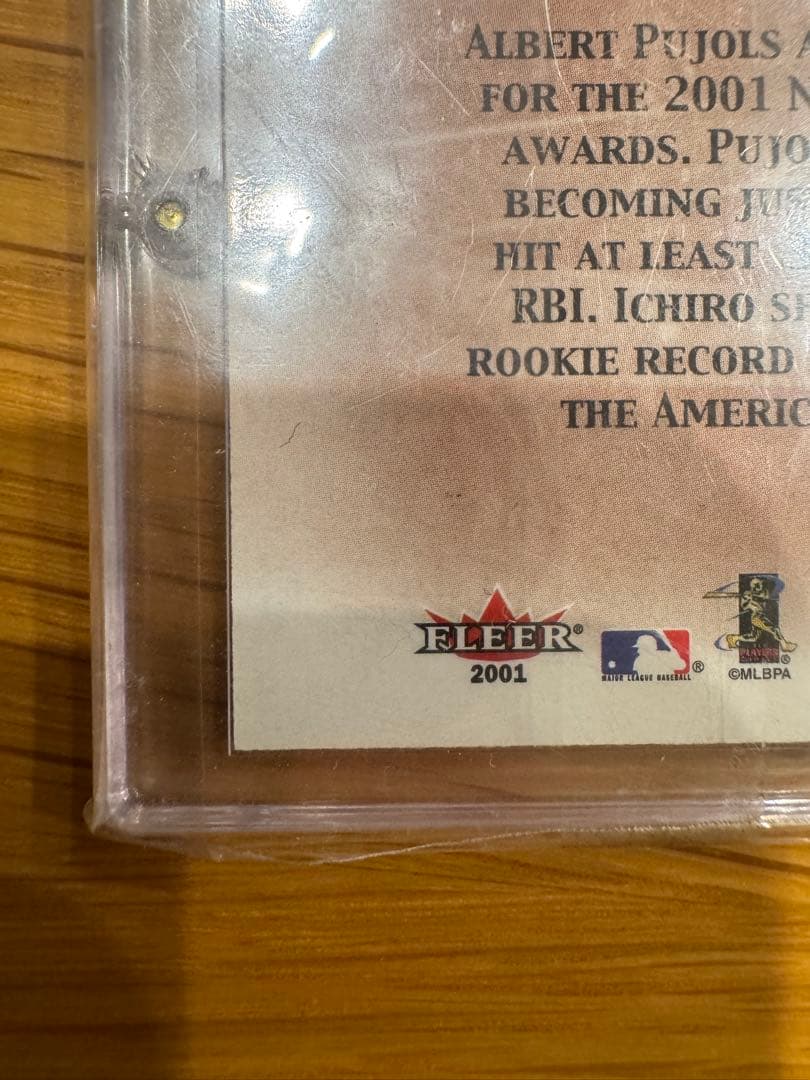 2001年ダブルルーキー&250限定】イチロー&プホルス/FLEER - メルカリ