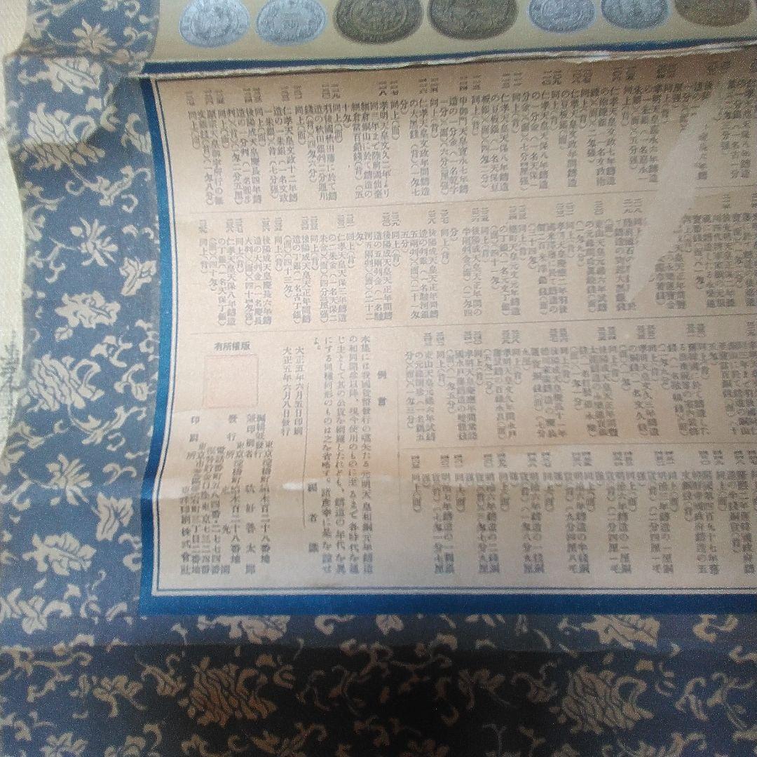 大日本帝国貨幣古銭図。