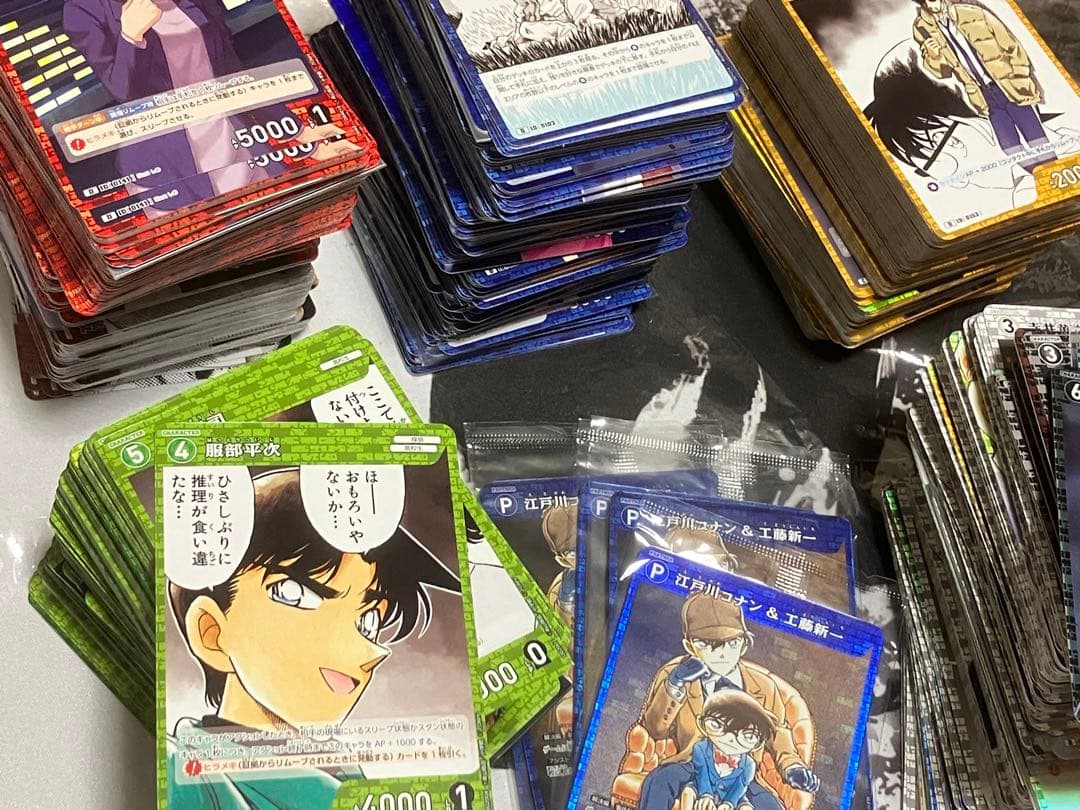 名探偵コナン デッキ まとめ売り 引退品 - メルカリ