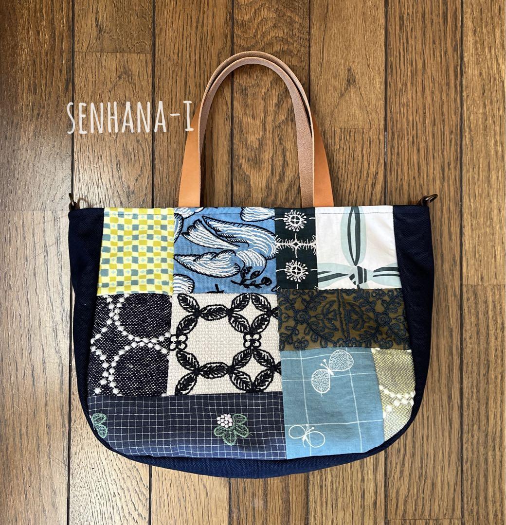 ハンドメイド ミナペルホネン ラウンドバック ミナペルホネン/タンバリンレッド/ミニラウンドショルダー本革キャメル