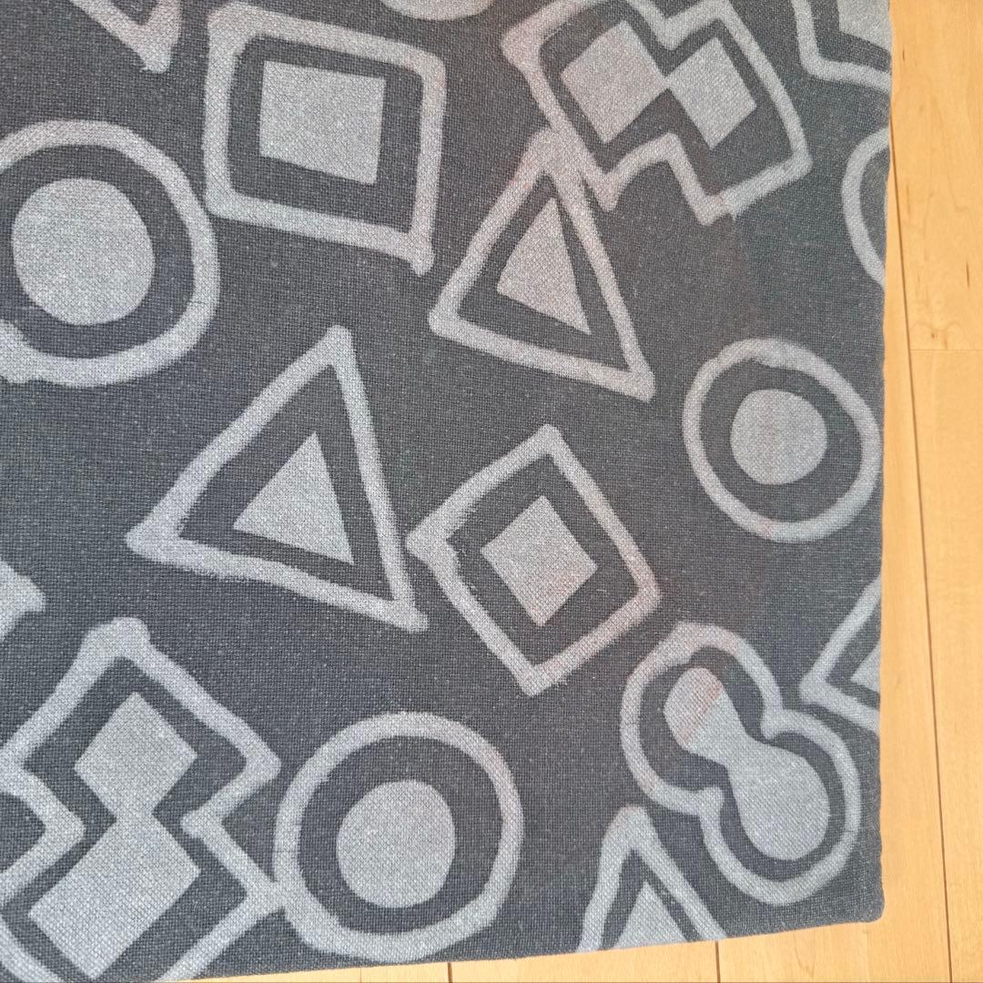 山内染色工房 型染め 椅子敷き 3枚セット 山内武志 チェアパッド 藍染 民