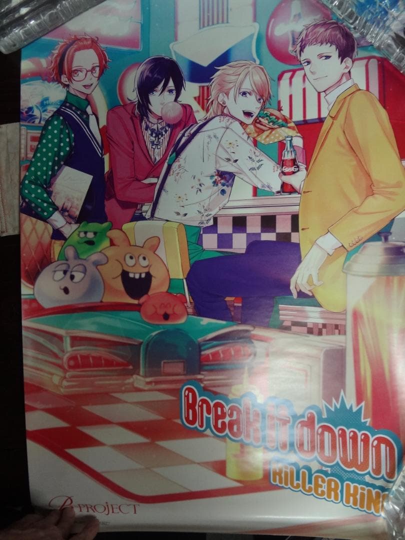 ポスター アニメ・ゲーム関連111本セット 入手困難非売品B2サイズ