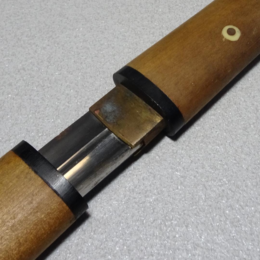 ヴ*ミ様 菊一文字 ナイフ 全長：約21cm 武具 短刀