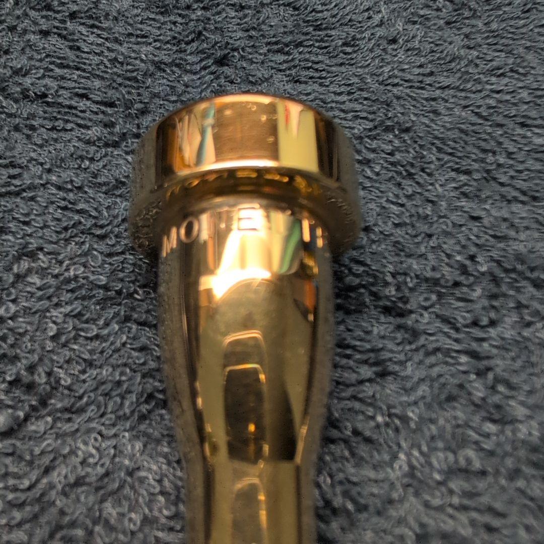 トランペットマウスピース モネットB15 金メッキ - メルカリ