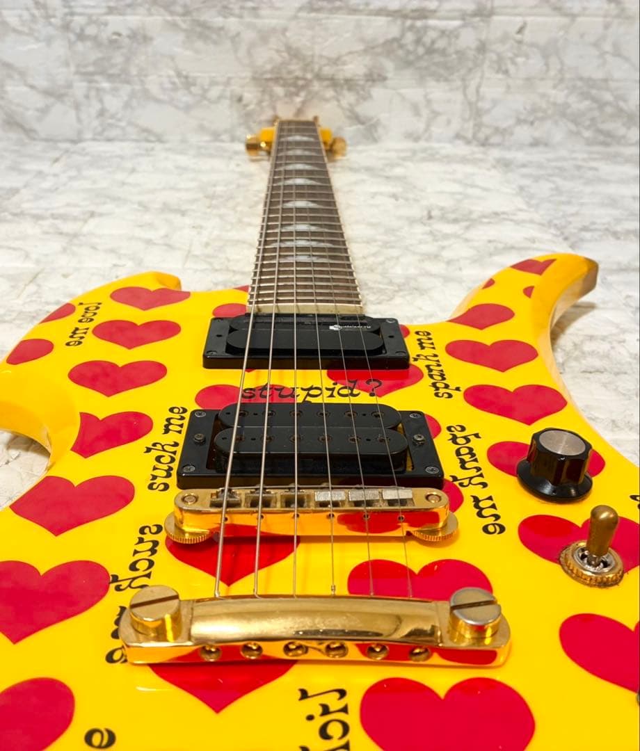 整備済】Burny MG-145S hide シグネチャー イエローハート - メルカリ