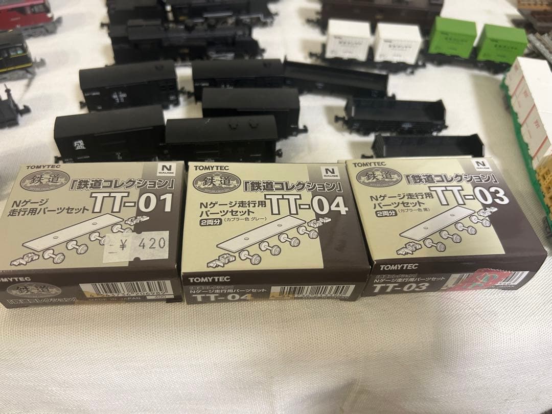 緑8244 Nゲージ規格の鉄道模型と線路セット 約40両 - メルカリ