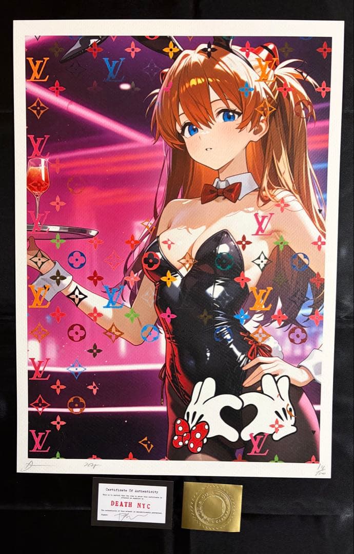 世界限定100枚 DEATH NYC アート ポスター ev03 - メルカリ