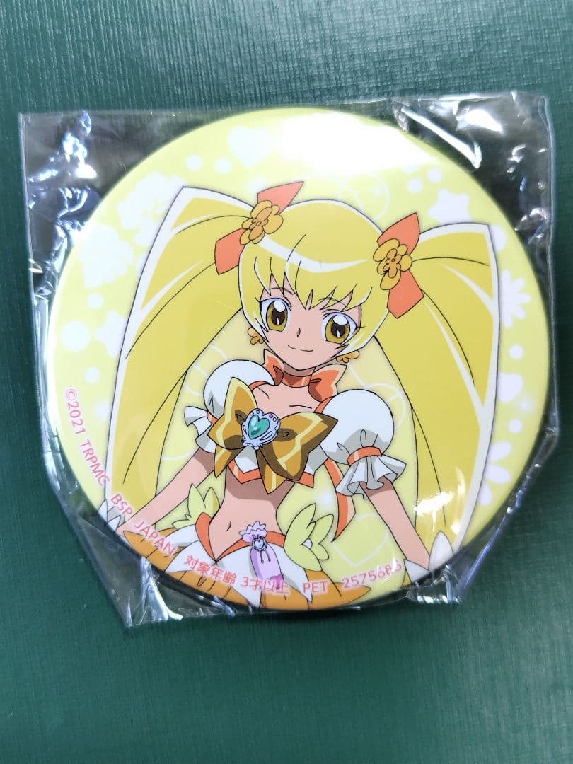 ハートキャッチプリキュア キュアサンシャイン 明堂院いつき 缶バッジ