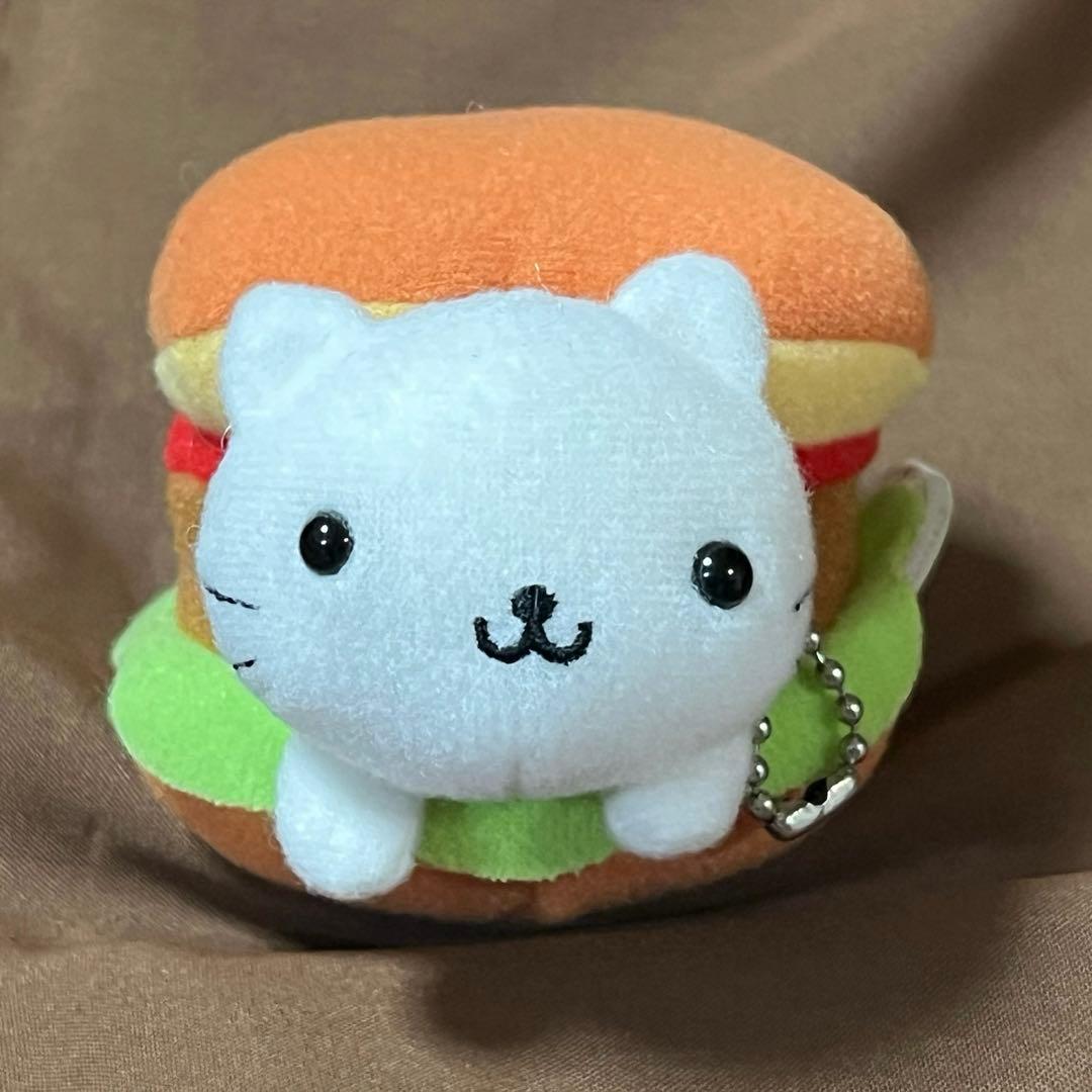 にゃんにゃんにゃんこ にゃんこバーガー ぬいぐるみ 猫 ネコ 猫ちゃん