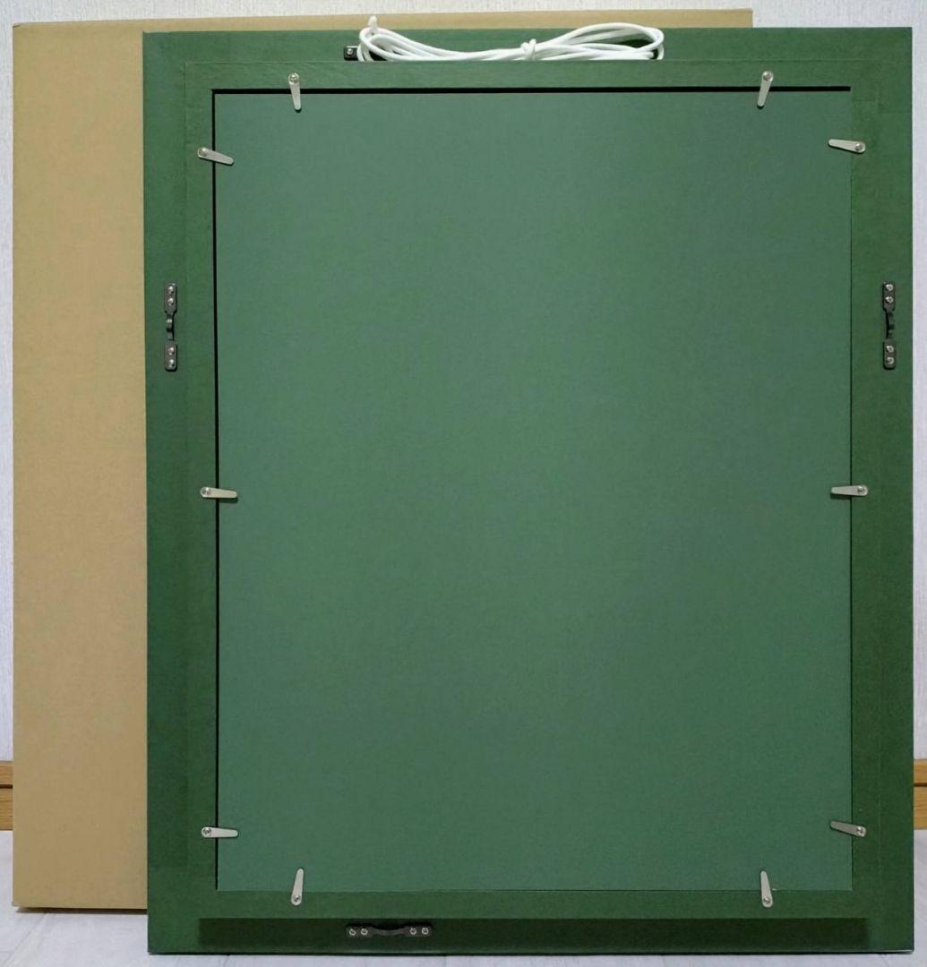 F6号】藤田嗣治【猫】手描き作品/表裏サイン・鑑定書有/油彩/水彩/額縁