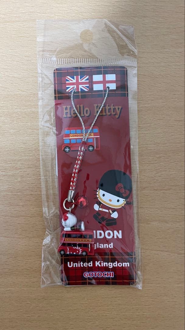 ハローキティ ご当地キティ 根付け レア イギリス　ロンドン HELLO KITTY ユニオンジャック マスコットキーチェーン｜商品情報