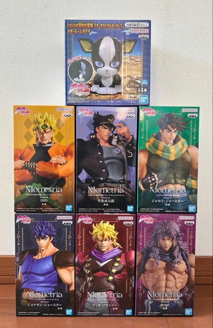 Mometria フィギュア7体セット ジョジョの奇妙な冒険 ジョジョの奇妙な冒険 スターダストクルセイダース Mometria DIO｜商品