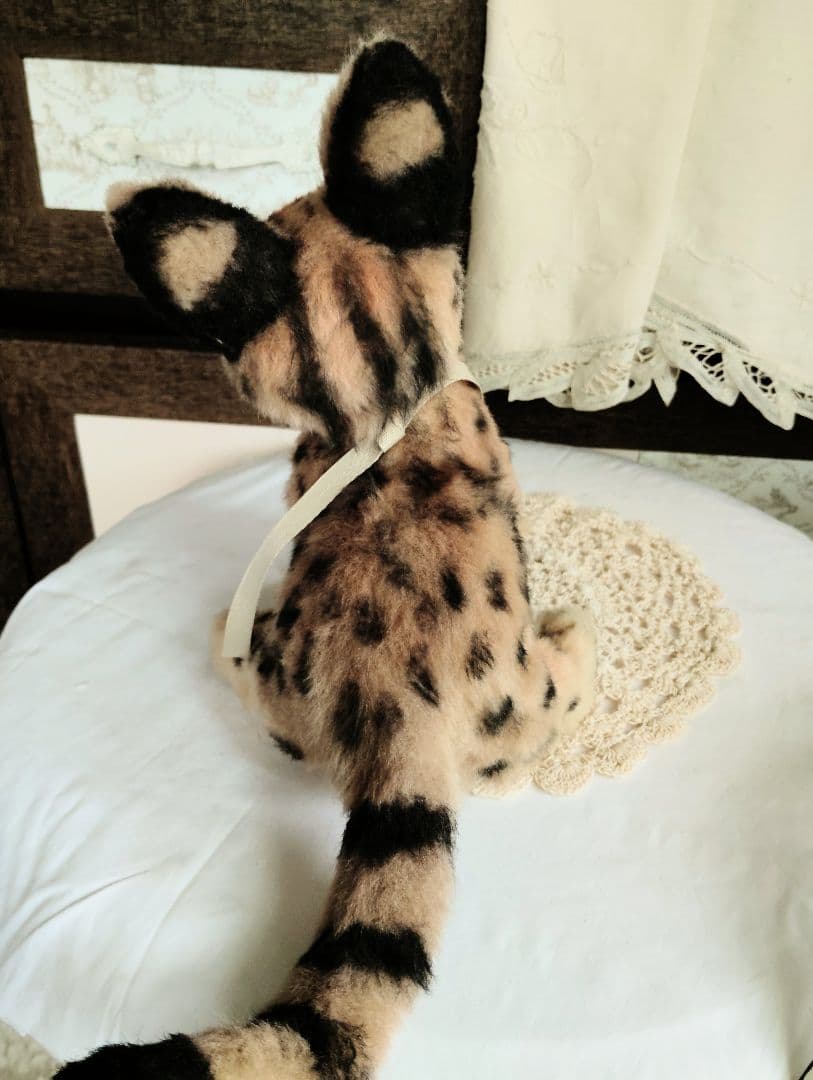 生後2ヶ月♡ベビーサーバルキャット♡アートドール♡ぬいぐるみ♡子猫