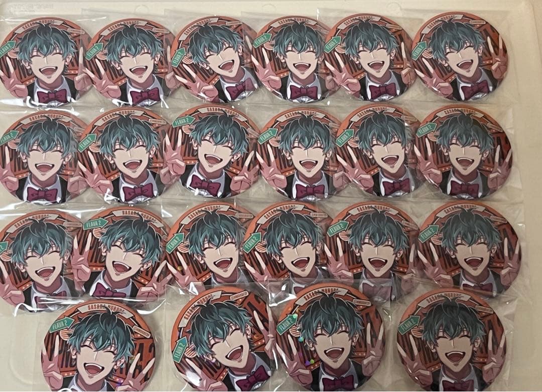 ヒプマイ flava 缶バッジ 白膠木簓 22個セット L108879646 - ピンズ