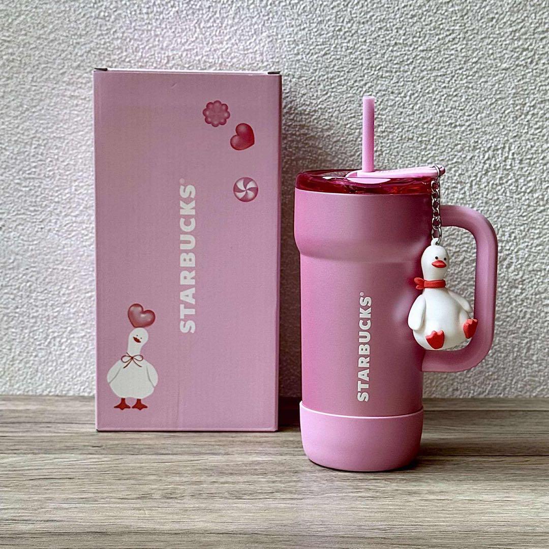 中国限定 スターバックス ステンレスタンブラー アヒルバレンタイン