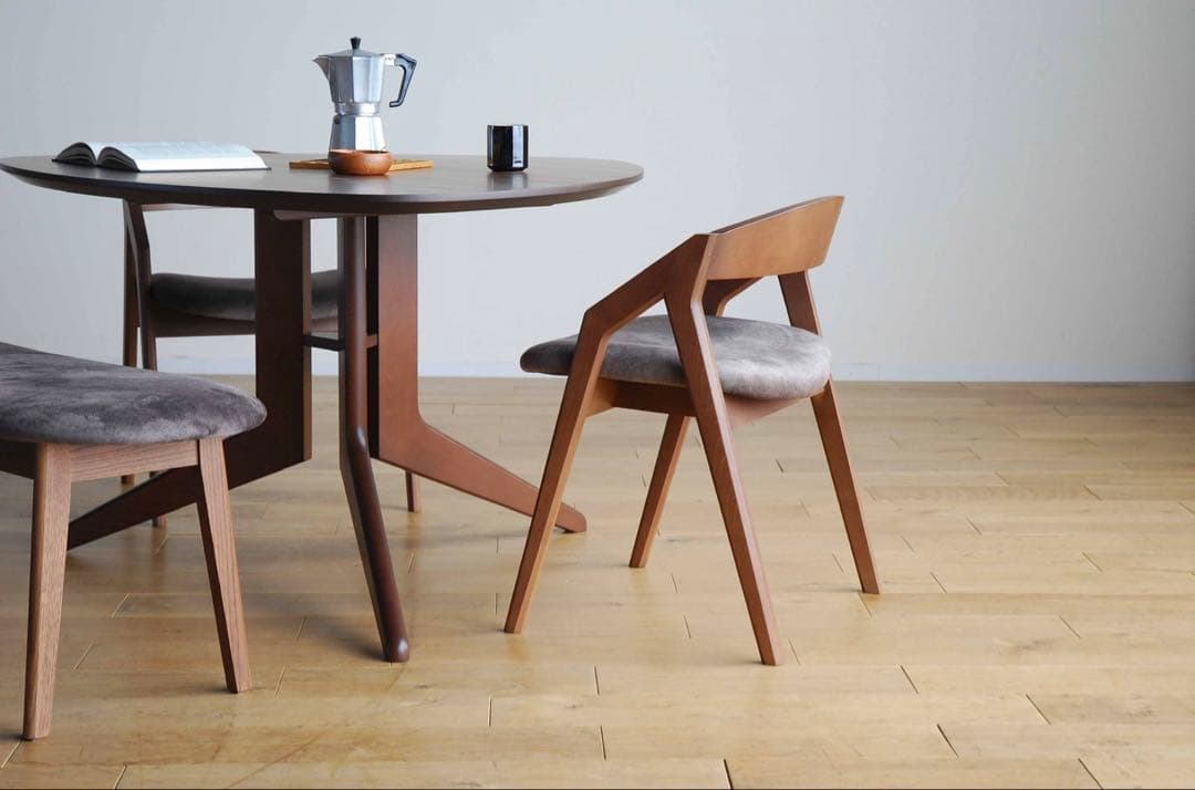 送料無料／美品】561 PICKテーブル ウォールナット（ブラウン） - メルカリ