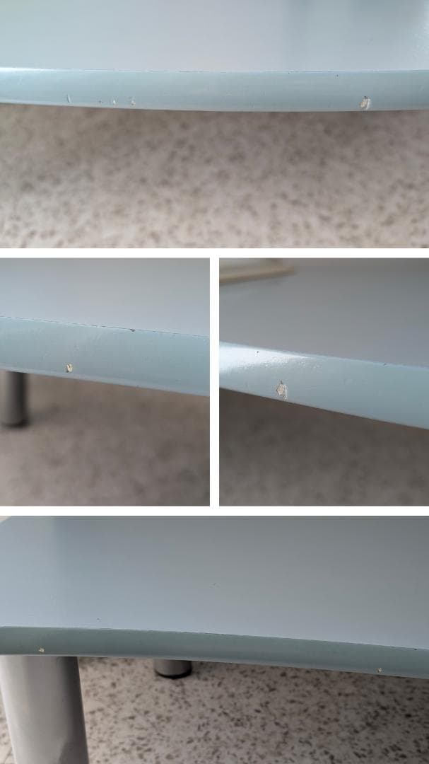 90s ビンテージ フラッグ型 ローテーブル 大きめ展示台 ポストモダン