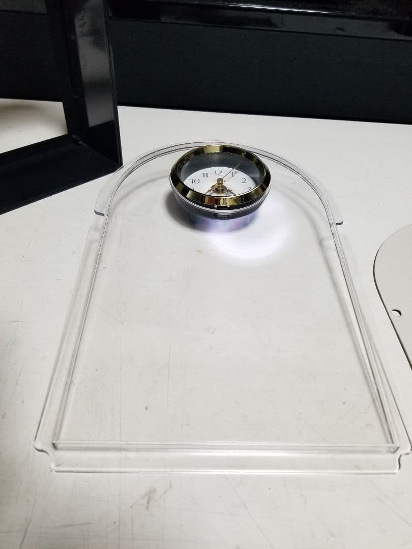 1988年 アートモダン アーバン スペースエイジ ファイバー クロック ライト