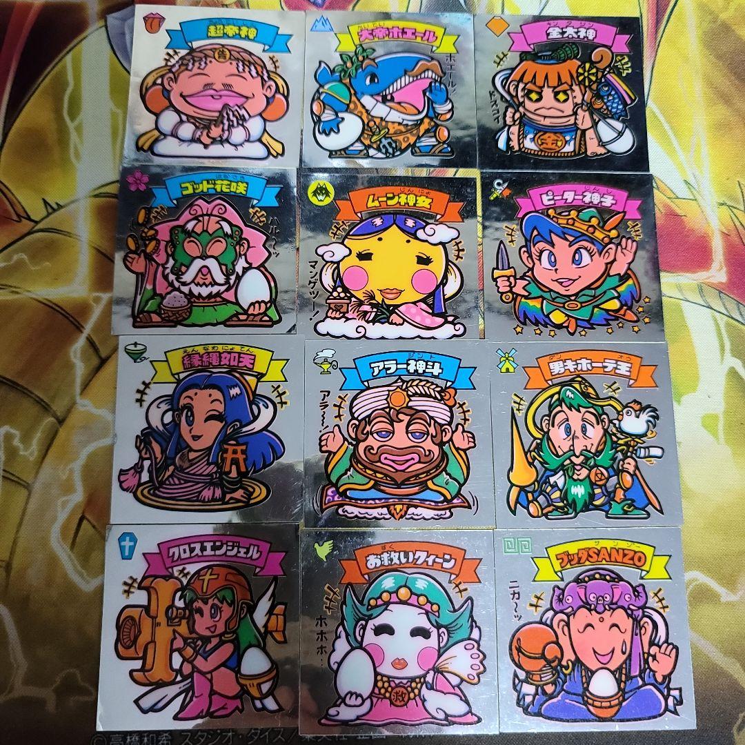 美品　エラーシール有り　旧ビックリマン　アイス版　第6弾天使フルコンプ 美品多数！ビックリマンシール 旧シール 6弾 アイス版すくみ