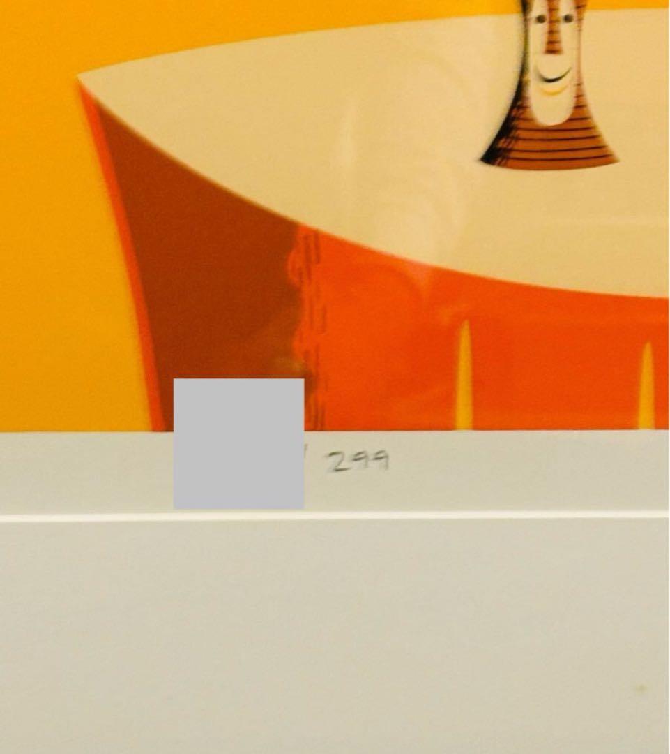 SHAG シャグ シルクスクリーン 額入 直筆サイン アート 藤原ヒロシ