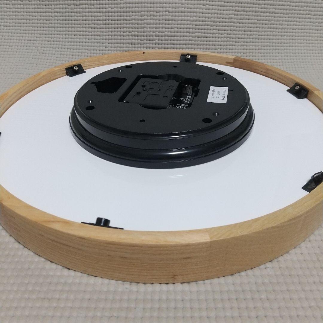 木製の針♪浮いてる数字『Oland オラント』 電波時計 インターフォルム