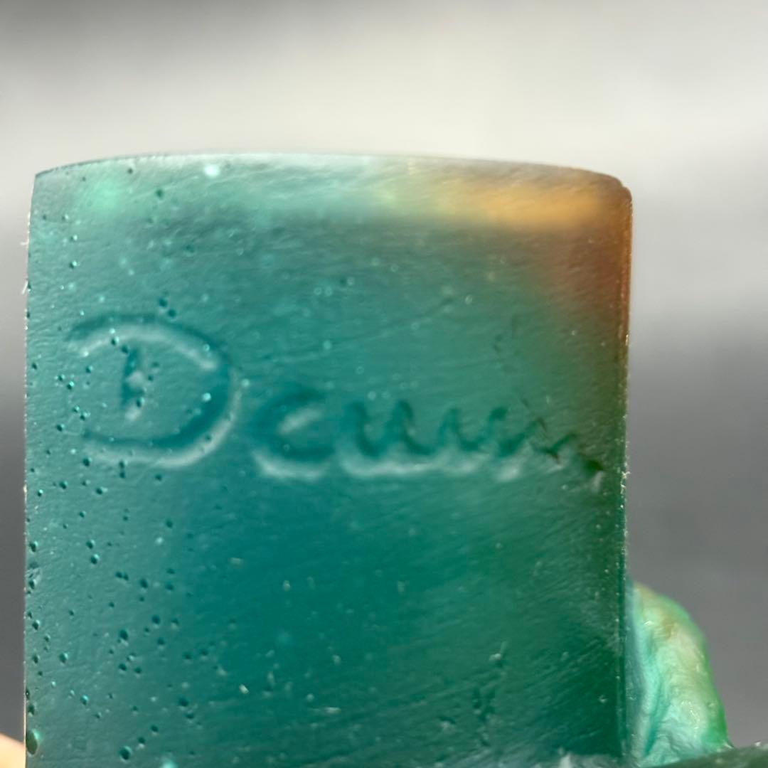 フクロウ 置物 クリスタルガラス ドームフランス オブジェ パートド