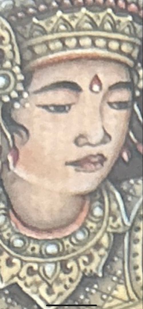 バリ島 舞踊絵画 木彫り額装 サイン入り 38.5×33cm - メルカリ