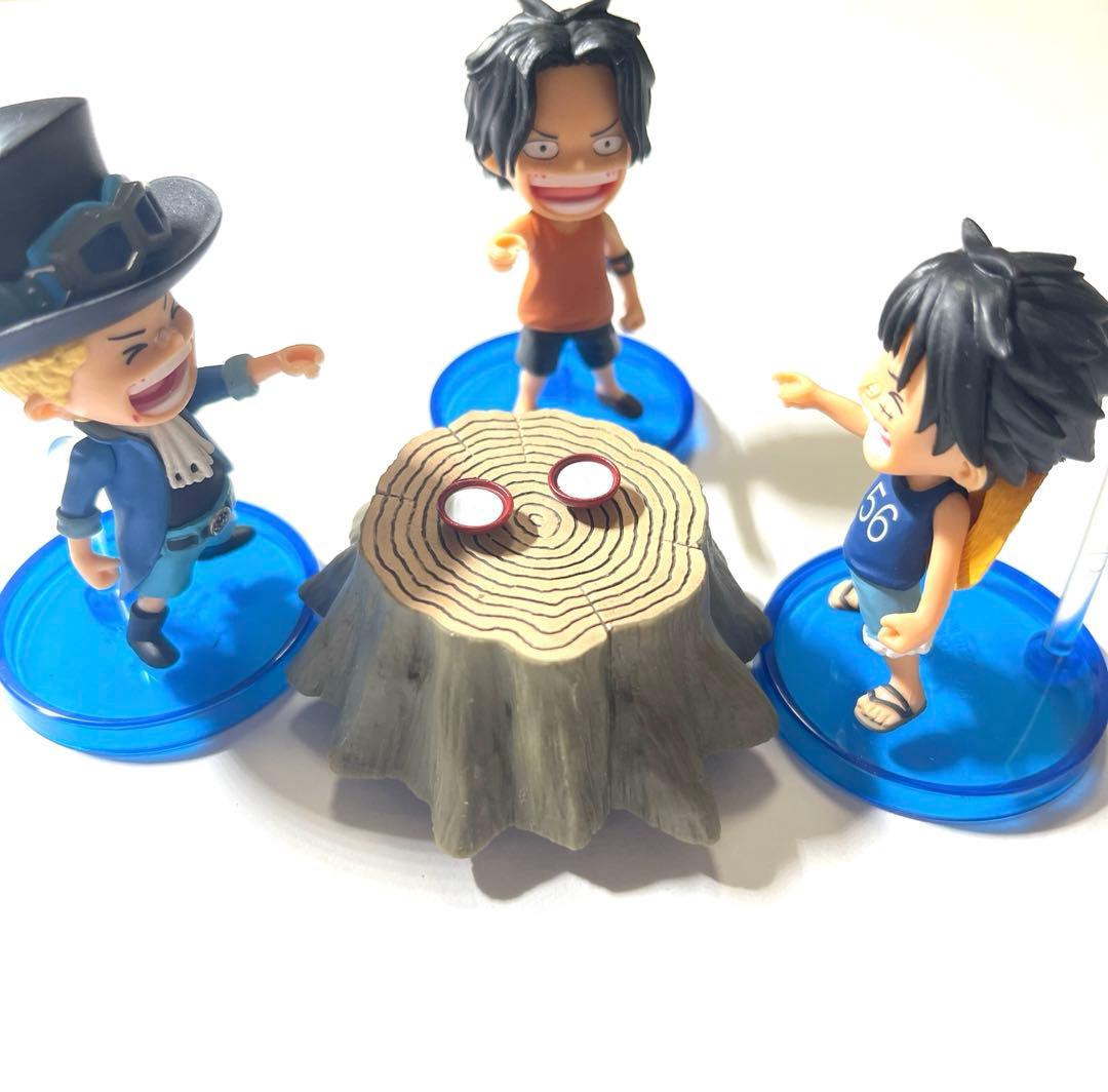 ONE PIECE ワンピース ワーコレ 兄弟 杯 ルフィ エース サボ - メルカリ