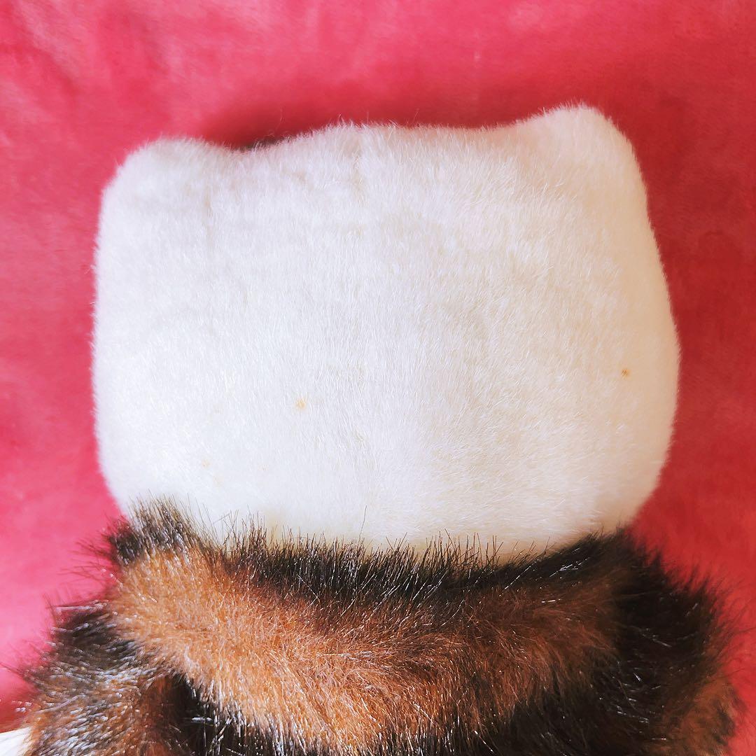 希少レア ハローキティ キティドール ぬいぐるみ ヒョウ柄 ミンク