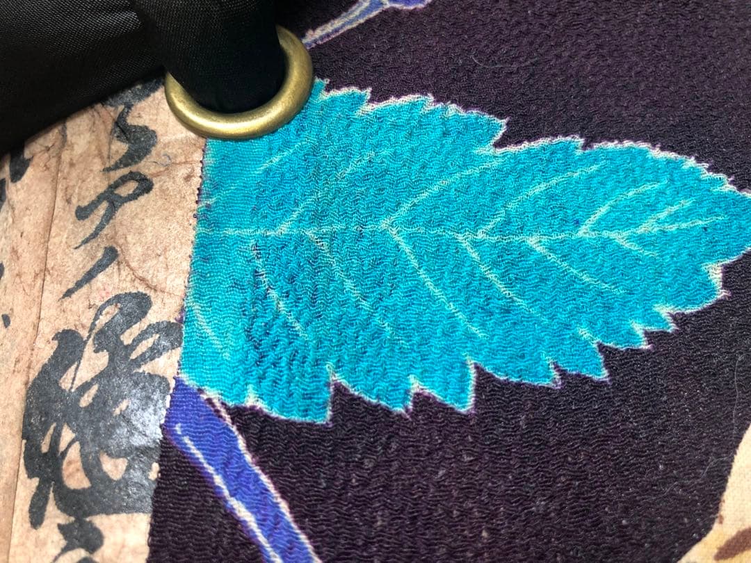 一閑張り 一閑張りバック 大正縮緬 犬張子 狛犬 駒兎 正絹古布 - メルカリ