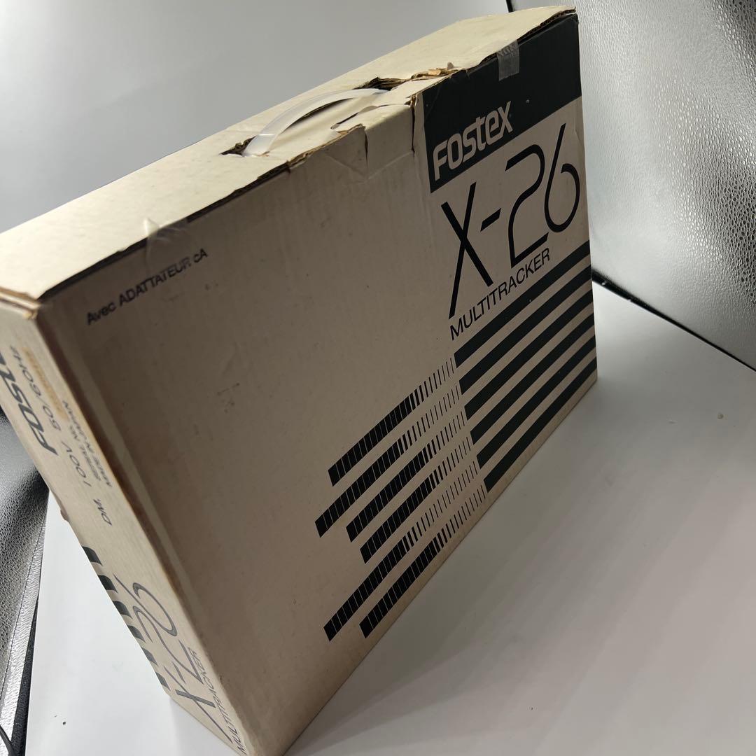 ☆外箱付】希少 Fostex X-26 カセットMTR / TASCAM - メルカリ