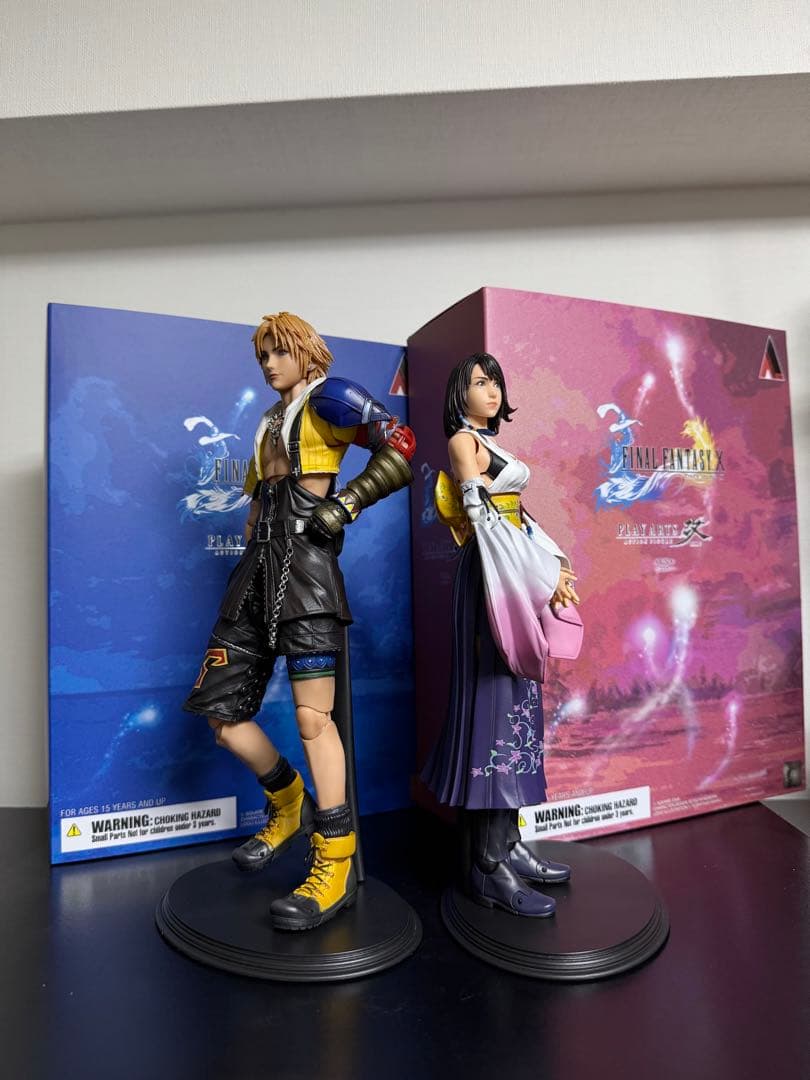 プレイアーツ改　ファイナルファンタジーX ティーダ&ユウナ　FF10 ファイナルファンタジーX』ティーダとユウナが可動フィギュア化