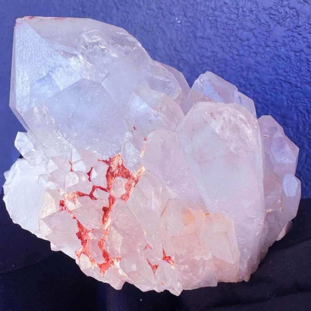 爆アレ❗️可愛いピンク♡超綺麗マダガスカル産パイナップルピンククラスターA1514