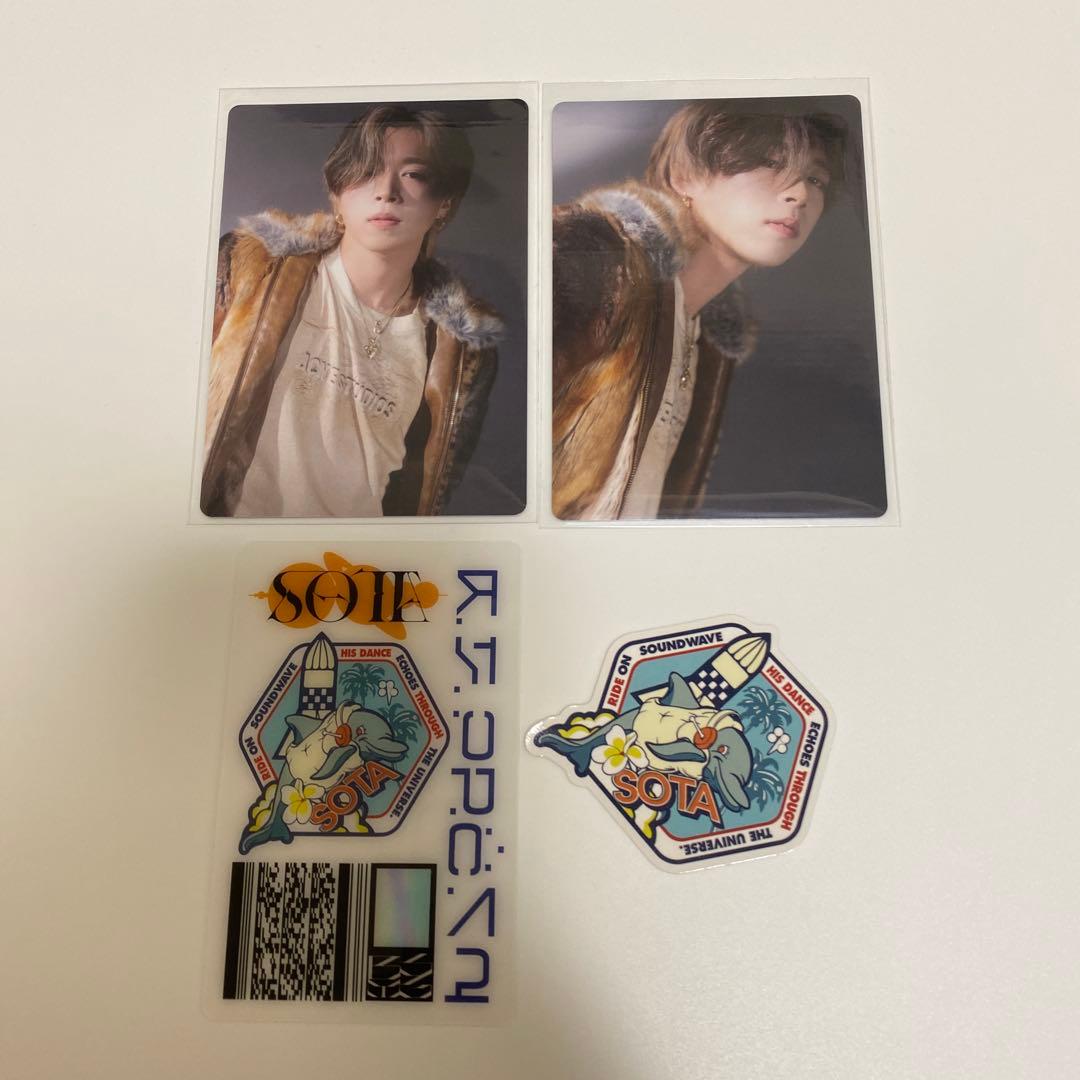 ソウタ BE:FIRST ステッカー カード - メルカリ