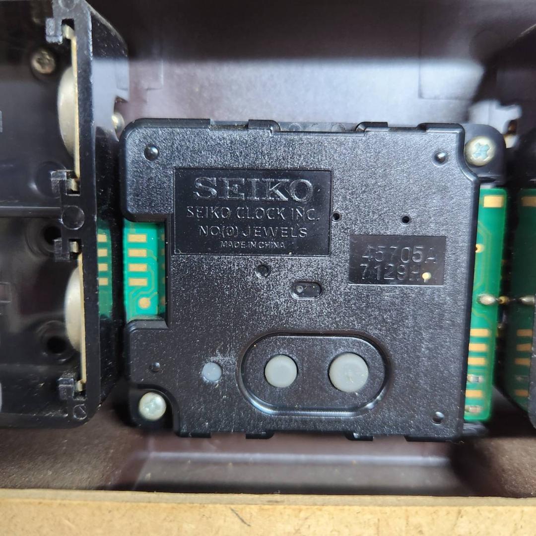 ☆SEIKO からくり時計 電波時計 ウェーブシンフォニー RE551B - メルカリ