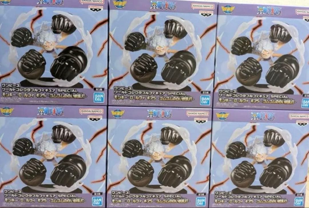 ワンピース ワーコレ SPECIAL ルフィ ギア5 ニカ ゴムゴムの白い銃乱打