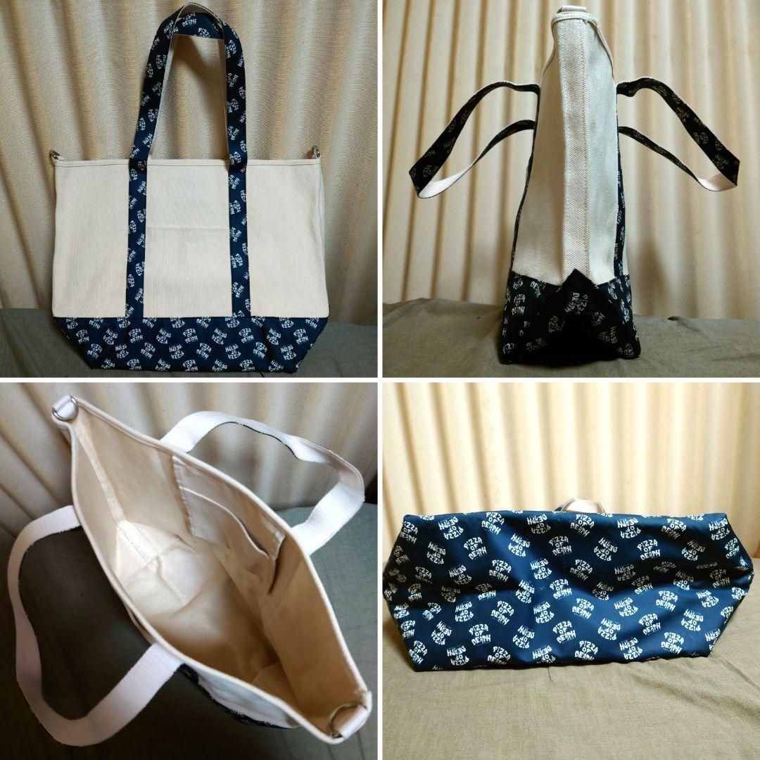 送料込) PIZZA OF DEATH ピザオブデス/トートバッグ/ネイビー - メルカリ