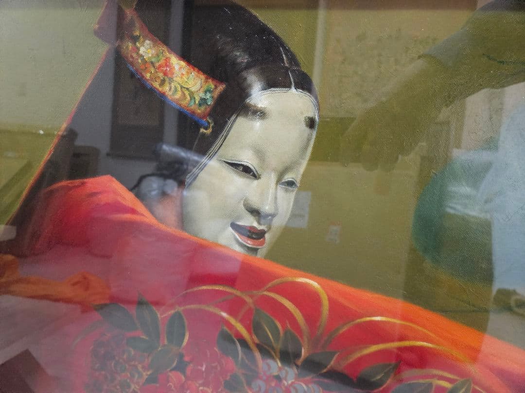 奥野北雄 孫次郎 真作 二元会常任委員審 s20油彩画 - メルカリ