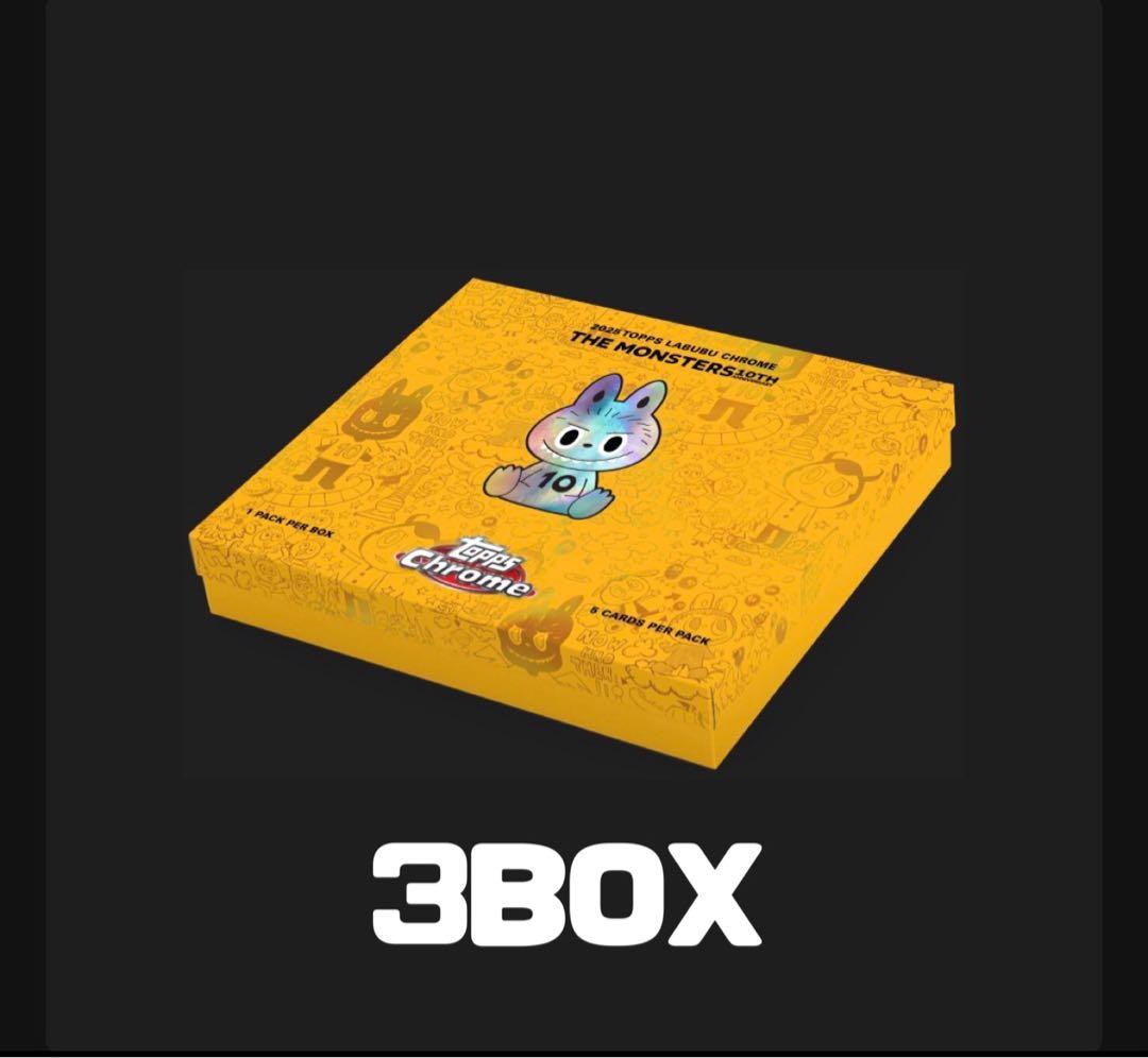 その他 Labubu 10th Anniversary Box 2025 Topps Chrome Labubu 10th Anniversary Box | Steel City