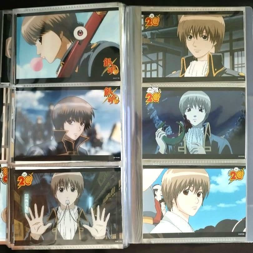 ゆ*り様 銀魂 ネットプリント 110枚 沖田多め 銀時 土方 近藤 エリザベス 銀魂」坂田銀時、土方十四郎、沖田総悟らミニマスコットに