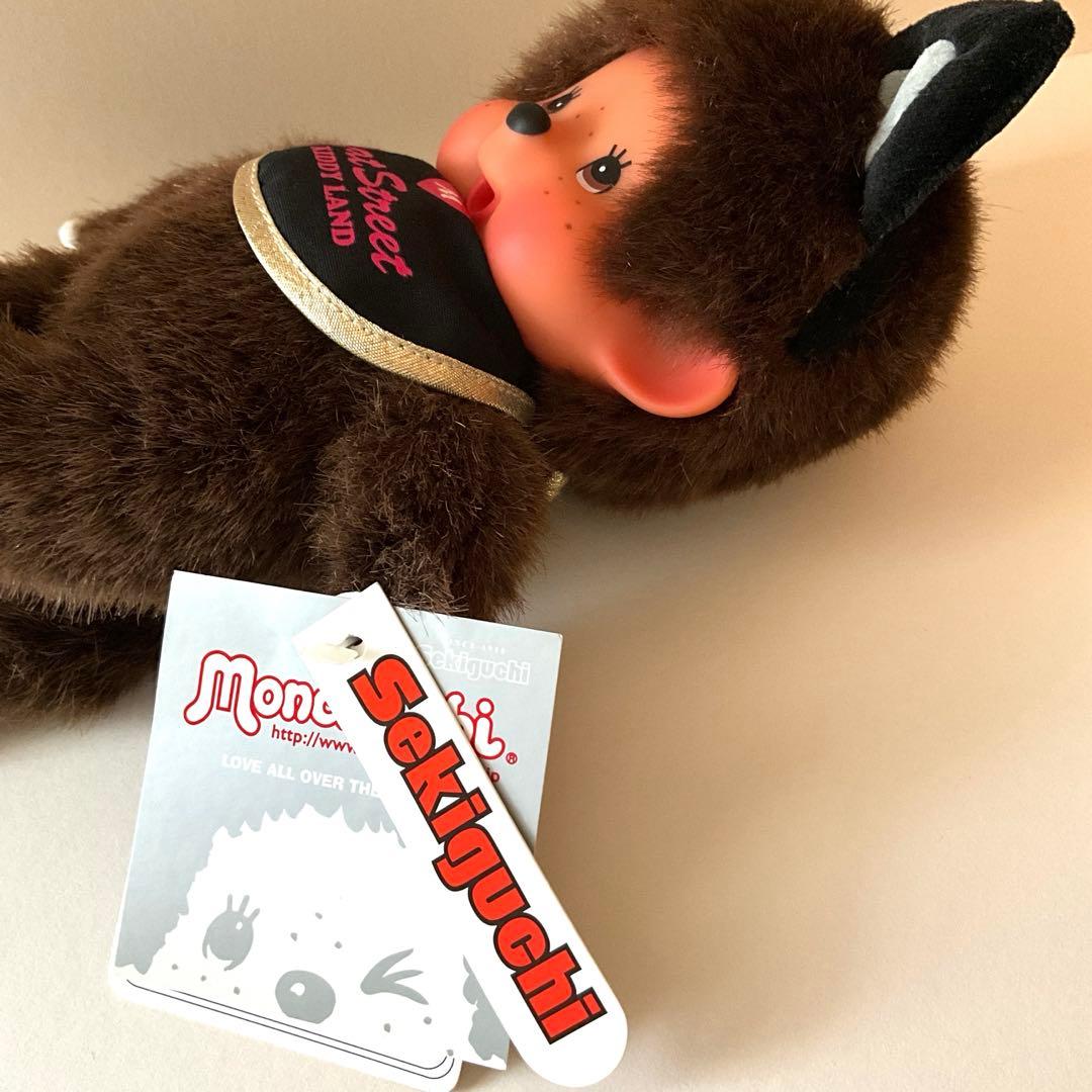 モンチッチ 限定 原宿 キディーランド 猫 耳 リボン レア S ぬいぐるみ