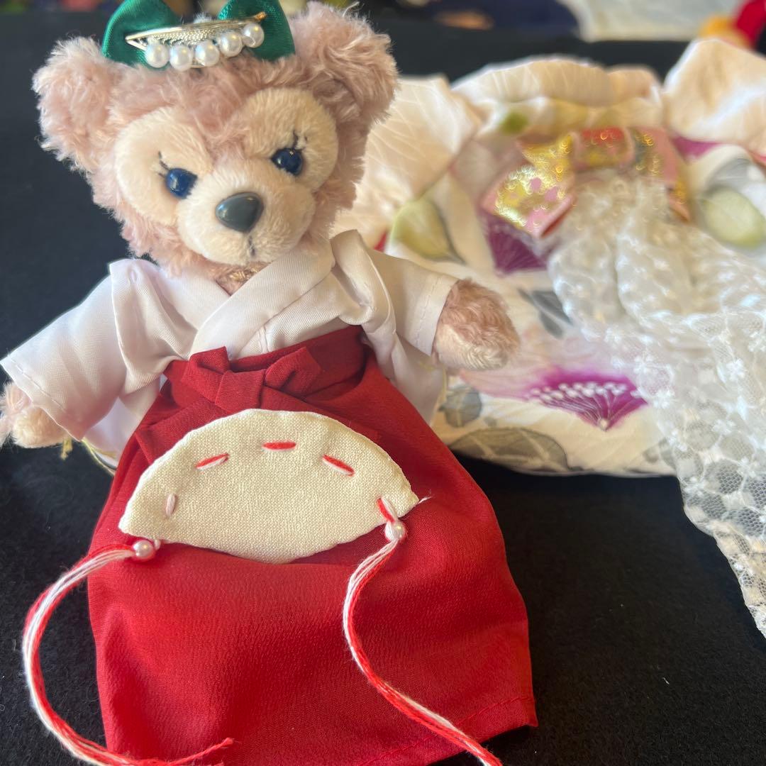 コレクションドール お雛様 親王飾り ダッフィー シェリーメイ